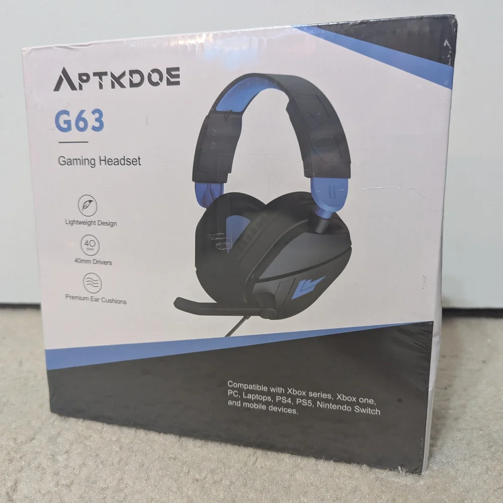 APTKDOE G63 Wired Gaming Headset